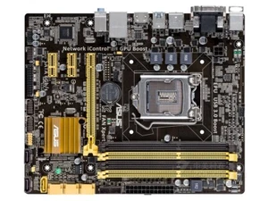 For ASUS B85M G Motherboard B85 LGA1150 4*DDR3 32G DVI+VGA+HDMI M-ATX Tested ok - Picture 1 of 4
