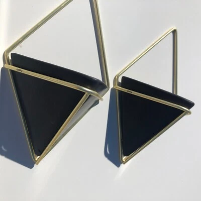 几何悬挂花盆现代墙面装饰室内植物架 — 第 1/4 张图片