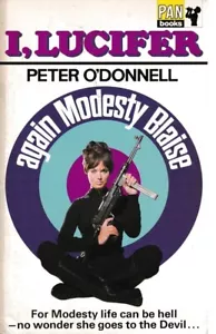 I, Lucifer - Peter O'Donnell, 1969 Pan Paperback, Modesty Blaise - Picture 1 of 2