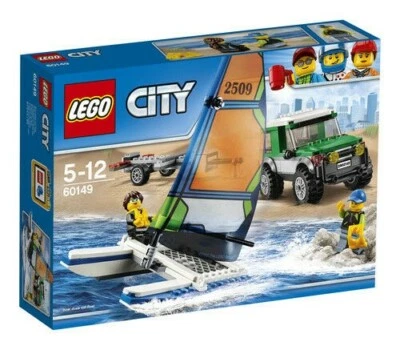 LEGO 60149 City Great Vehicles 4x4 with Catamaran 198 Pieces - Image 1 of 3