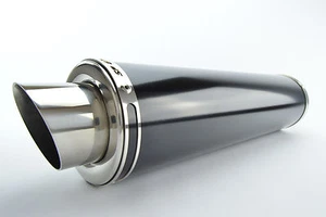 Escape Benelli Tornado TRE1130 SP Engineering negro satinado redondo Moto GP XL - Imagen 1 de 4