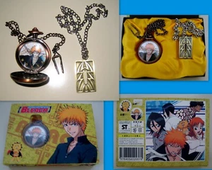 *BLEACH COFANETTO BOX OROLOGIO DA TASCA+ MEDAGLIONE - JAPAN - Picture 1 of 1