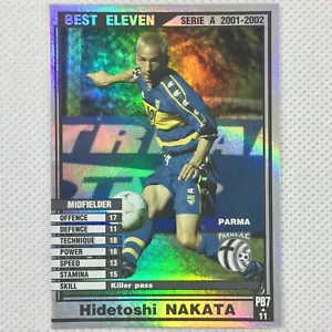 Panini WCCF 2011-12 Hidetoshi Nakata Promo Parma 10th Anniv. Book Apeendix Japan - Picture 1 of 8