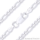 Figaro Figaroa Link 3mm Solid .925 Italy Sterling Silver Italian Chain Anklet