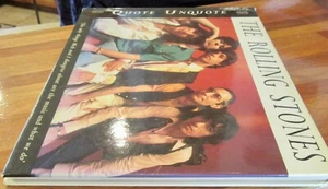 Quote UNQuote: The ROLLING STONES ~ Jon Ewing. 1996 Hb UNread HERE in MELB - Picture 1 of 12
