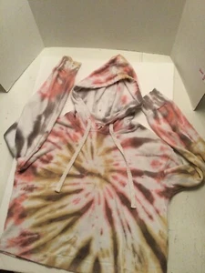 Girls Hoodie By Vanilla Star Tie-dye Small🟠 - Picture 1 of 9