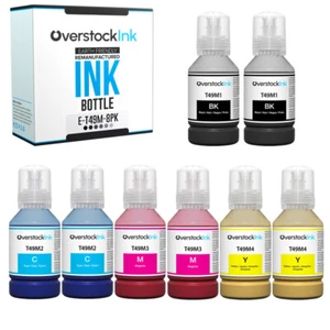 8PK OSI T49M Sublimation Ink Bottles Compatible for Epson SureColor F170 F570 - Picture 1 of 1