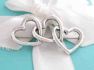 SPILLA SPILLA TRIPLO CUORE ARGENTO TIFFANY & CO - Foto 1 di 4