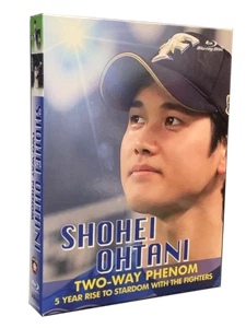 Shohei Ohtani Collector's 3 Disc Blu-ray BOX "Two-Way Phenom" with Shohei's card - Picture 1 of 8