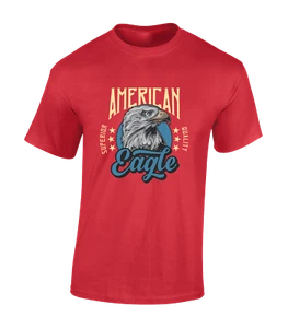 AMERICAN EAGLE SUPERIOR MENS T SHIRT COOL USA AMERICA DESIGN COOL FASHION TOP - Picture 1 of 12