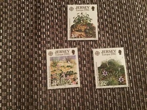 GB Jersey stamps MNH Nature  set of 3 stamps 1986 MINT very good - Picture 1 of 1