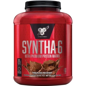 BSN Syntha-6 Chocolate Milk Shake Protein Powder, 5.04 Lb - Picture 1 of 11