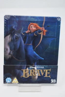Disney Pixar Brave [2D + 3D Blu-ray] [SteelBook] [UK Release] BRAND NEW & SEALED - Image 1 of 2