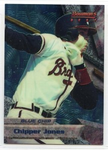 1994 Bowman's Best Baseball - #1 - Chipper Jones - Atlanta Braves