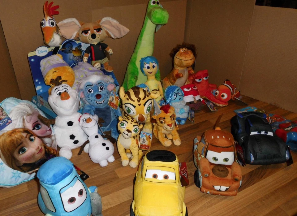 Disney Plüsch König der Löwen Frozen GoodDinosaur Harry Potter Barbie Restposten