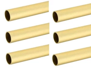 6-Case Pack 8 Feet Long Round Wardrobe Closet Rods - 96 Inch Length - Picture 1 of 11
