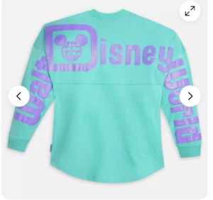 Large Adult Walt Disney World Blue & Purple Spirit Jersey NIP Disney Parks - Picture 1 of 3