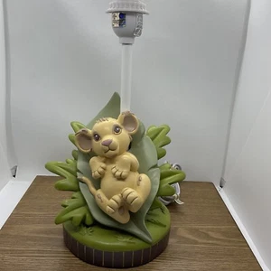 Disney Lion King Simba Nursery Children’s Lamp Base Only - Picture 1 of 10