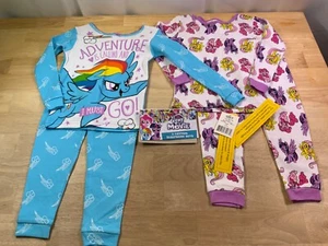 New Girl’s My Little Pony 4 Piece PJ Set says Adventure is Calling & I Must Go!* - Picture 1 of 4