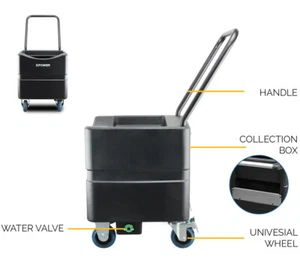 XPOWER WT-45 Plastic Camp Fish Water Pail Folding Water Storage Container FM-68W - Bild 1 von 7