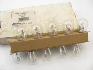 NOS Original Vintage Box Of 10 Delco L1154 Miniature Car Lamps Light Bulbs 1154 - Picture 1 of 2