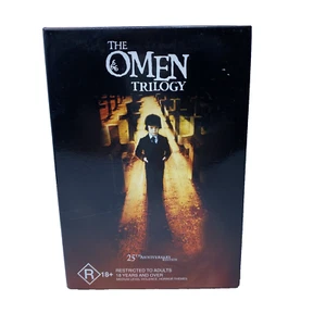 The Omen Trilogy 25th Anniversary Edition DVD Reg 4 PAL Gregory Peck Sam Neill - Picture 1 of 12