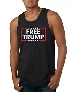 Camiseta sin mangas para hombre Donald Trump Ultra MAGA sin arresto - Imagen 1 de 6