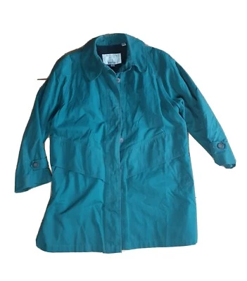 London Fog Womens Pea Coat Size 10 Green - Image 1 of 4