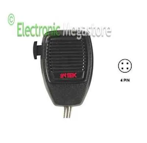 MICROFONO DINAMICO DMC-402 PER CB CON CONNETTORE 4 POLI PER MIDLAND INTEK POLMAR - Foto 1 di 1