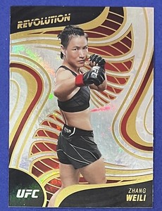 Zhang Weili 2023 Panini Chronicles UFC REVOLUTION ASTRO PARALLEL Card #21