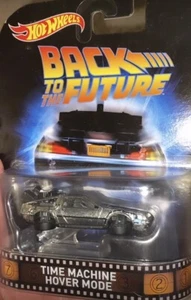 TIME MACHINE HOVER MODE Back to the Future - Hot Wheels Retro Entertainment - Picture 1 of 2