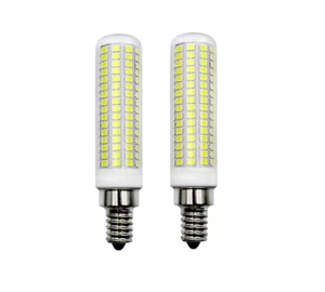 2pcs E12 Candelabra LED bulb C7 12W White 100~265V 168-2835 Ceramics Light H - Picture 1 of 6