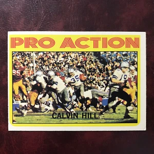 1972 Topps Set CALVIN HILL PRO ACTION #129 DALLAS COWBOYS - EX++ - Picture 1 of 2