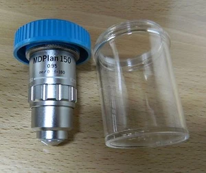  Olympus MD Plan 150x Mikroskop Objektiv - Bild 1 von 2