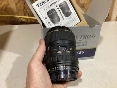 Tokina AT-X 100 AF PRO D 100mm f/2.8 Lens NIKON F MOUNT - Image 1 of 4
