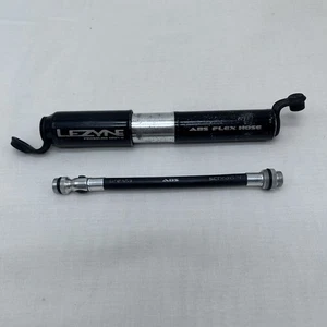 Lezyne ABS Pressure Drive Mini Rahmenpumpe klein: schwarz/poliert silber Rennrad - Bild 1 von 6