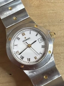 Movado Quartz Date 86.36.816.02 25mm Ladies Watch C894 - Foto 1 di 8