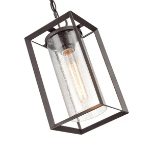 Millennium Lighting 4571 Wheatland 7"W Outdoor Mini Pendant - Bronze - Picture 1 of 5