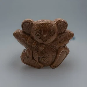 Vintage 1985 Homco Wall Hanging Wood Look Koala #6075 Home Interiors USA - Picture 1 of 8