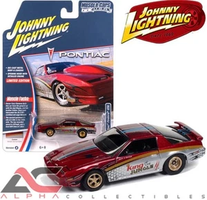 JOHNNY LIGHTNING 1:64 JLSP385A 1987 PONTIAC TRANS AM "REY DE LA SELVA" (ROJO) - Imagen 1 de 1