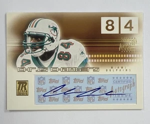 2002 Topps Reserve Chris Chambers Certified Autograph Issue Auto AR136 - Picture 1 of 2