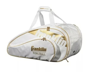 Borsa Pickeball Franklin Pro Series $120 nuova borsa bordo oro bianco custodia - Foto 1 di 4