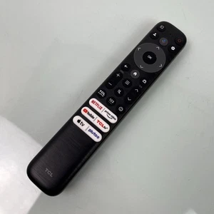 Control remoto por voz TCL Smart Tv RC813 FMB1 con micrófono incorporado Netflix Apple TV original - Imagen 1 de 4