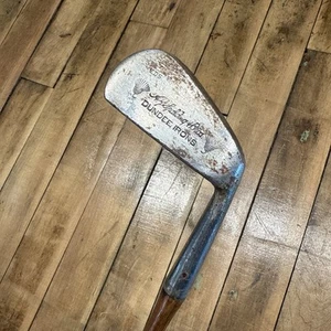 Antique RH AG SPALDING BROS Dundee Iron  “Mashie” Iron Hickory Shaft Golf Club - Picture 1 of 8