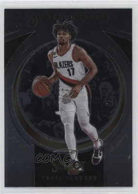 2022-23 Panini Select Select Certified Shaedon Sharpe #1 Rookie RC - Image 1 of 2
