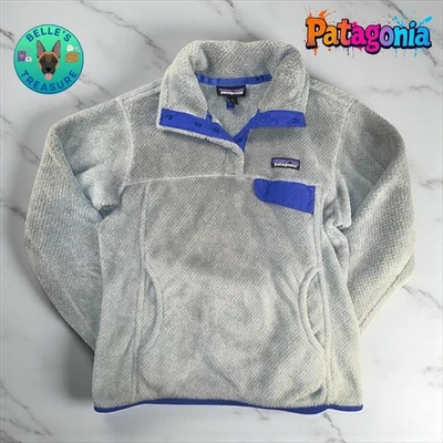 Suéter Patagonia Mujer Pequeño Gris Púrpura T-Snakl Pullover Foto 1 de 4