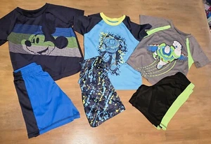 BOYS SIZE 4T CLOTHING LOT- DISNEY MICKEY BUZZ LIGHTYEAR - Picture 1 of 4