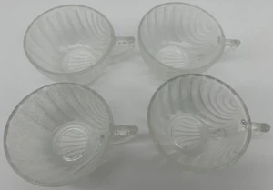 Lote de 4 perforadores con patrón esmerilado con carcasa espiral ~ USADOS ~ vidrio cortado - Imagen 1 de 9