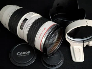 Canon EF 70-200mm F/2.8 L USM lens - Excellent+5 w/Hood - JAPAN Fast Ship Tested - Photo 1 sur 24
