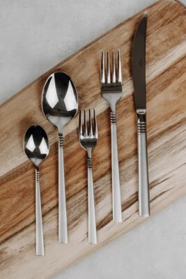 Mulex Besteck Set Elfaso satiniert 60-tlg. aus Chrom-Edelstahl im Geschenkkarton - Bild 1 von 4